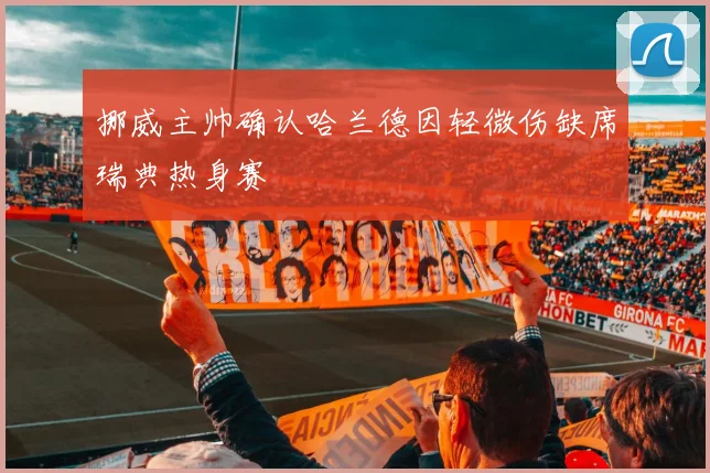 挪威主帅确认哈兰德因轻微伤缺席瑞典热身赛